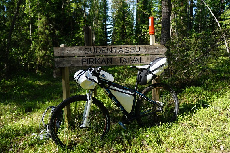 My ride on the Pirkan Taival Trail