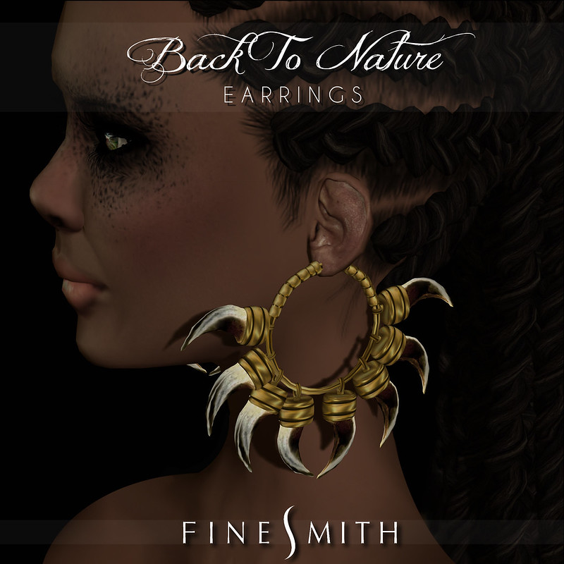 FINESMITH- BACK TO NATURE EARRINGS