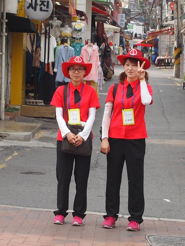 Tourism Ambassadors at Shincon Shopping Street