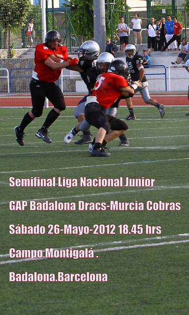 Badalona Dracs-Murcia Cobras.LNFAJR.Semifinales.