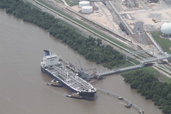 Coal and coke piles, barges, and terminals