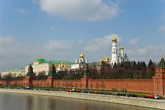 Kremlin depuis le Pont Bolshoy Moskvoretsky