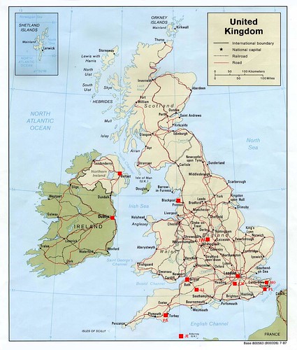 Gorilla: Zoo Map British Isles by W i l l a r d