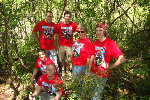 Coates Bluff Trail / Beth Leuck, volunteers from Centenary College by trudeau