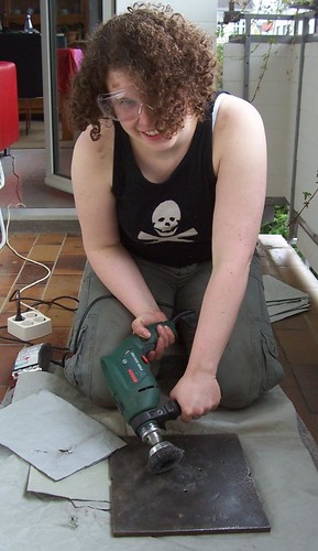 me with the power tools