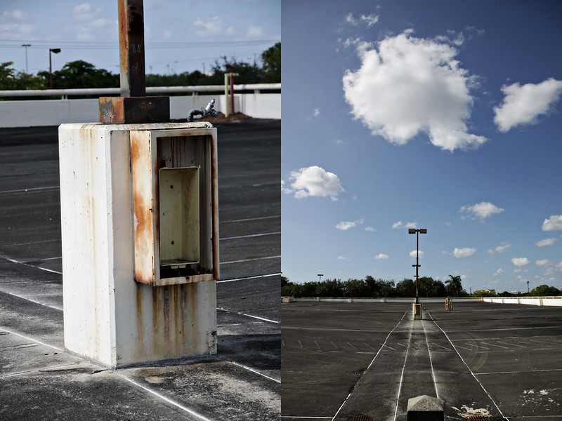 abandoned garage diptych 6
