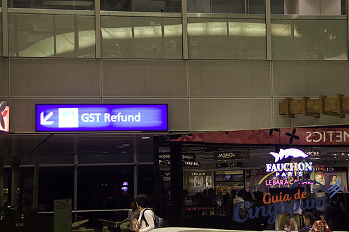 Tax Refund, Changi Airport