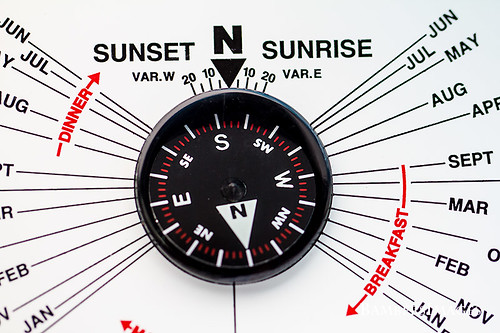 Sun compass. by BambersImages