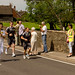The Torch passes through Cressage