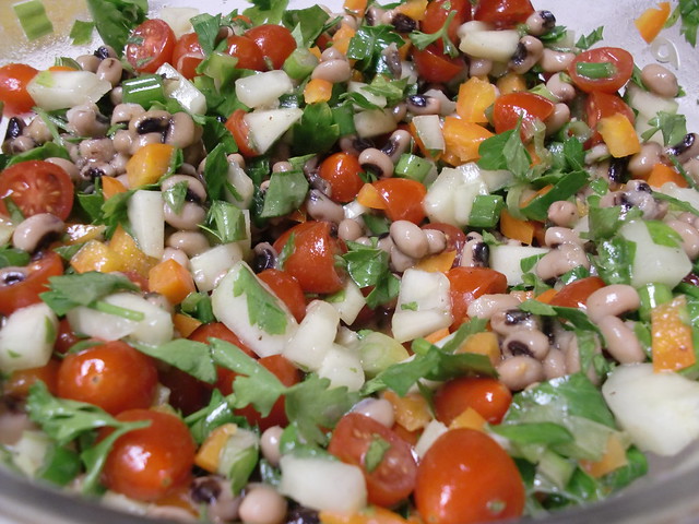 African Black Eyed Pea Salad