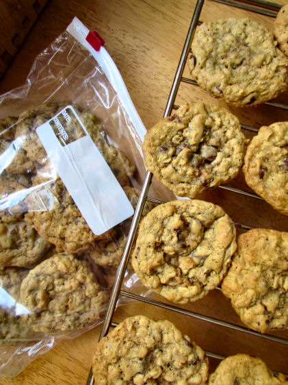Oatmeal Cookies for Freezer