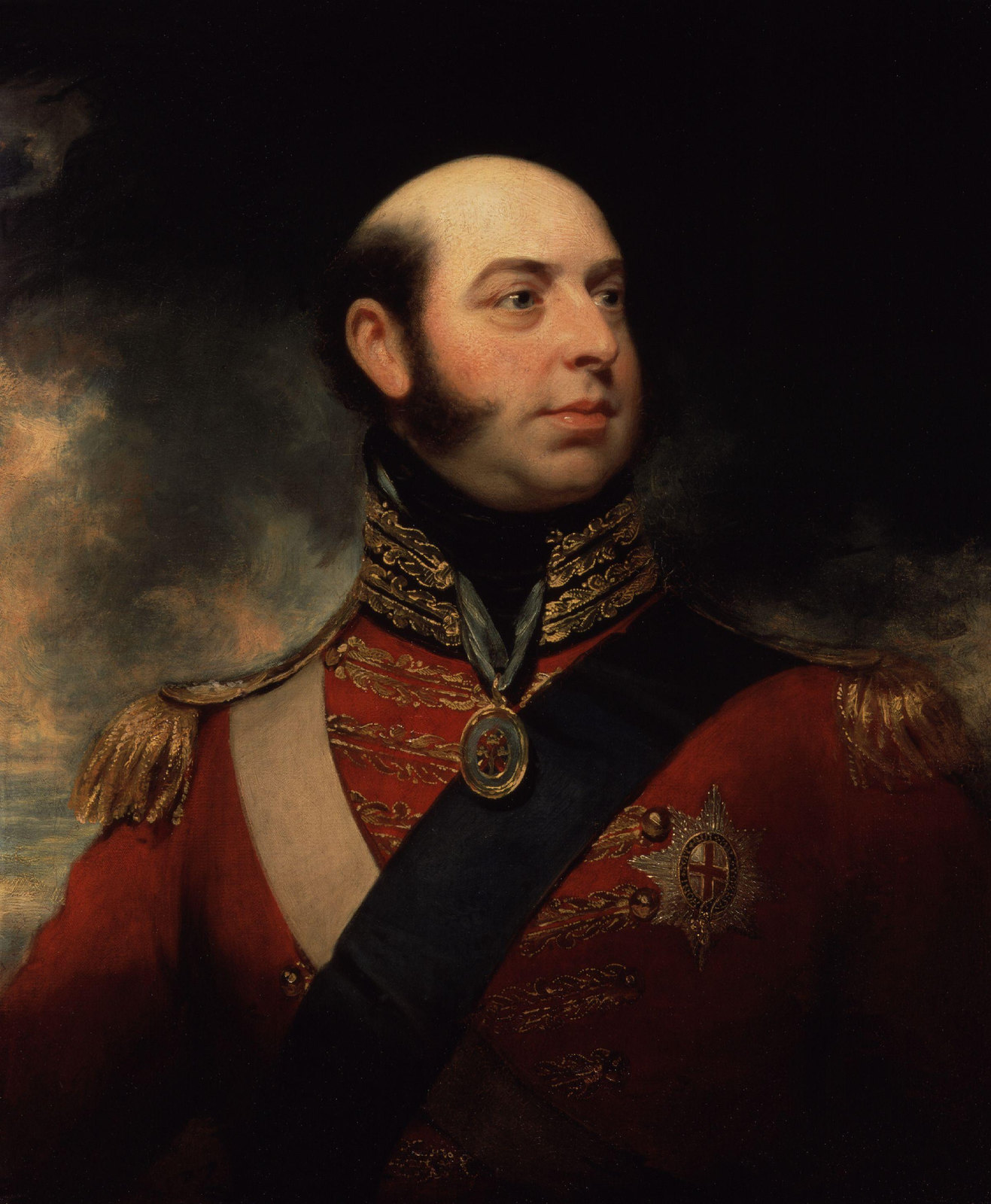 Edward, Duke of Kent and Strathearn bu William Beechey, 1818