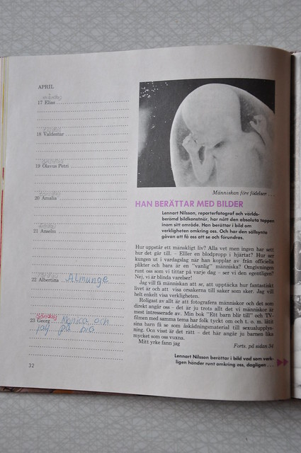 Evas kalender april 1967