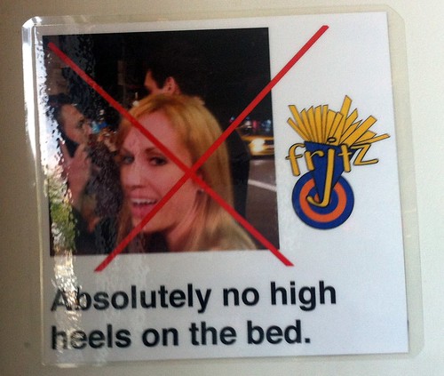 No high heels