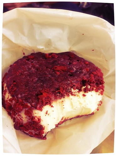 Red Velvet Ice Cream Sandwich