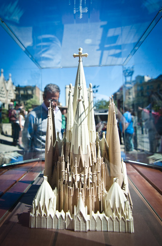 Gaudi's La Sagrada Familia in miniature.