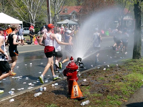 hidratacion maraton boston 2012