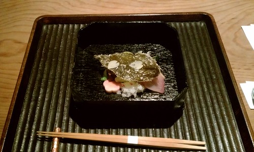 Finally made it to Kajitsu. Michelin starred vegetarian Japanese restaurant.