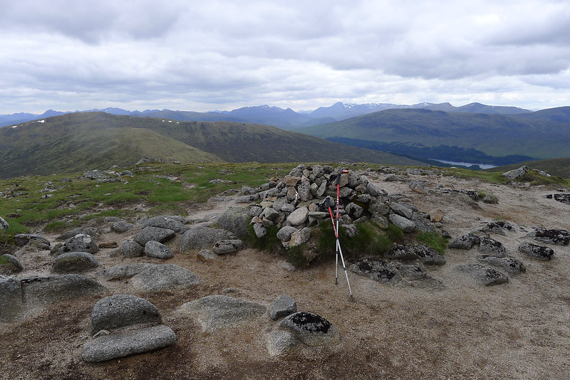 The summit of Sgòr Gaibhre