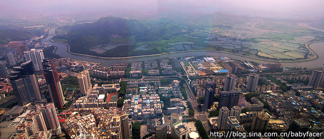 Landscape from Shenzhen Kingkey 100