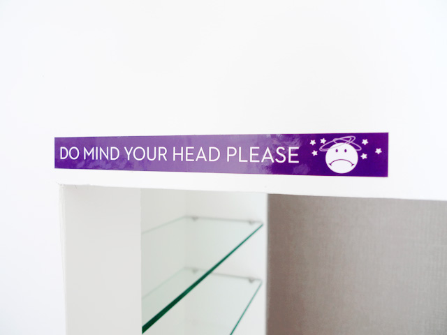 please mind your head lol