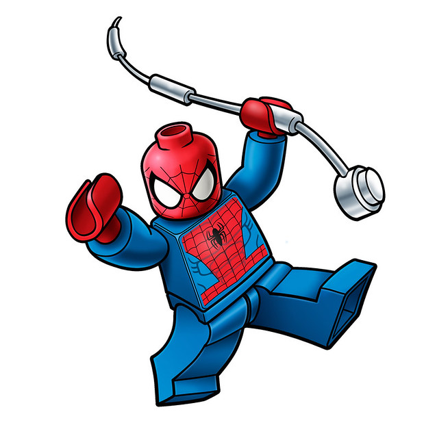 lego spiderman logo | Flickr - Photo Sharing!