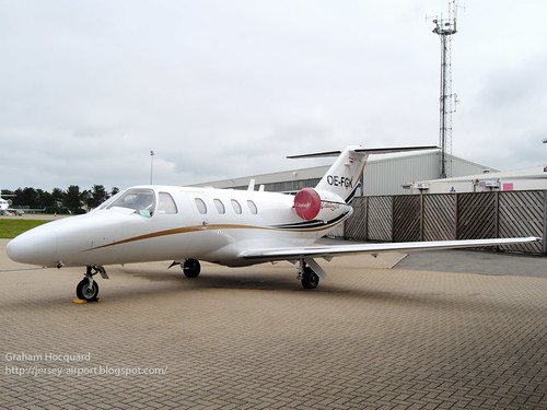 OE-FGK Cessna 525 CitationJet by Jersey Airport Photography