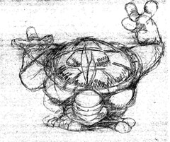 Dave Sim's CEREBUS/TURTLE Sketches iii (( 2012 )) 