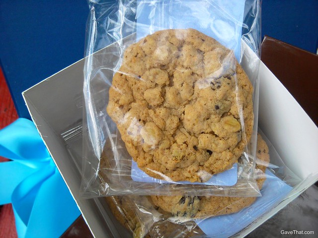 Cookies inside the Gift Accept gift box tower