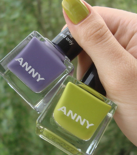 Двухцветный маникюр лаками ANNY Anny3