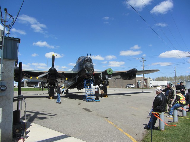 Lancaster Bomber at Nanton