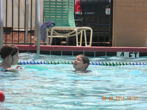 Zach's Swim Lesson 6-9-2012