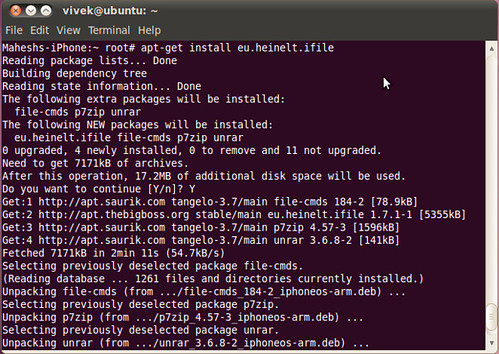 Install iFile SSH iOS 6