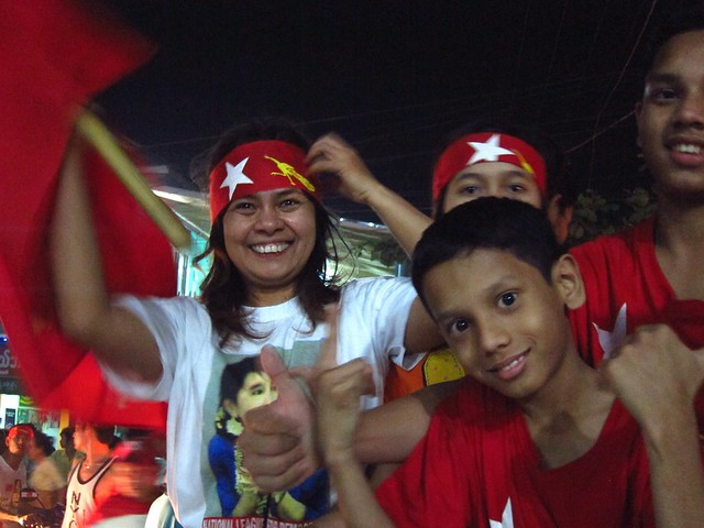 NLD Supporters Happy with Election Results