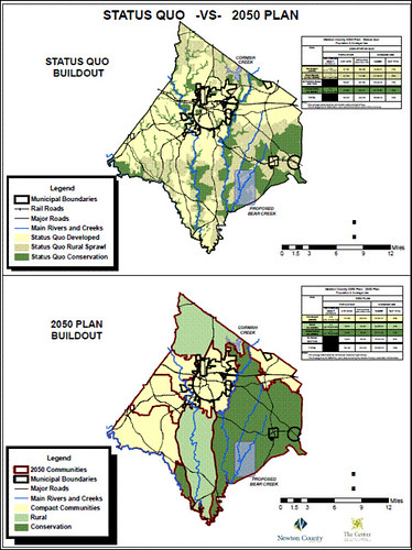 collaboration in Newton County will concentrate development, conserve rural land (courtesy of The Center for Community Preservation and Planning)
