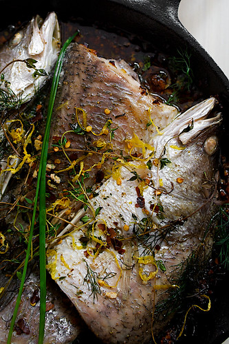 aegean turkish fish stew sea bass