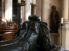 soldier's boots and St Dunstan