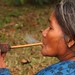 Senhora indígena etnia Guarani... Foto: Rê Sarmento