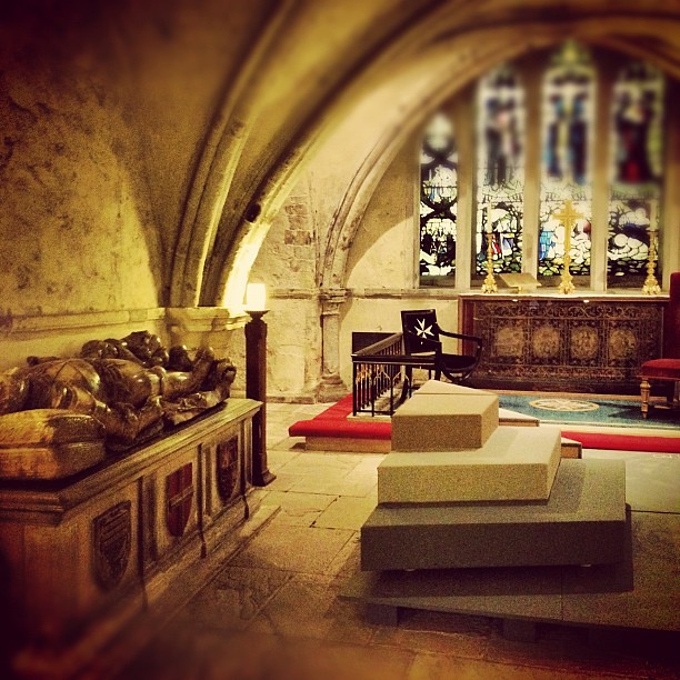 Searching for Cassiopeia (chair exhibit in a crypt!) #cdw2012