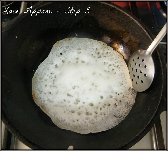 Step 5 Lace Appam