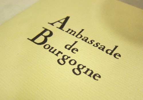 L'Ambassade de Bourgogne