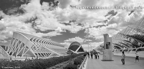 La Ciudad de las Artes y las Ciencias (Valencia, España)