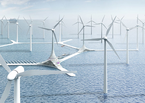 挪威的風力發電機。（圖片來源：http://niu.donews.com/7594.html）