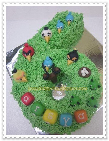 Number Cake by DiFa Cakes
