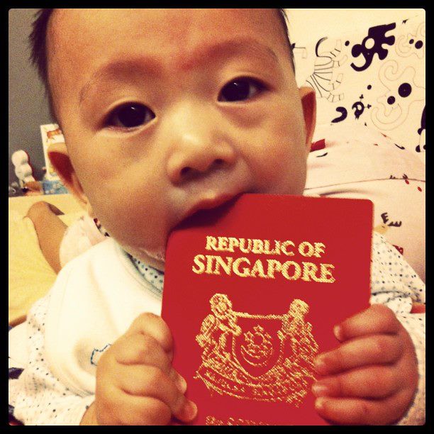 17 Feb - Asher gets a Singapore passport