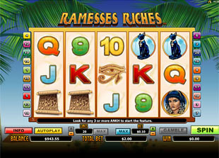 Ramesses Riches Slot Machine