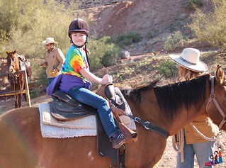 Horseback Riding in the Superstition Mountains, Arizona