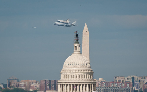 Space Shuttle Discovery DC Fly-Over (201204170045HQ) by nasa hq photo