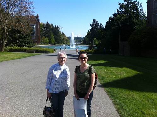 Mom D and Mimi at UW