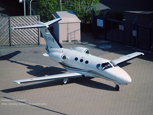 OE-FFB Cessna 510 Citation Mustang by Jersey Airport Photography